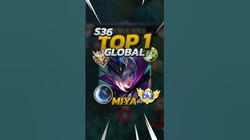 65% Winrate Miya S36 Build! Mobile Legends #mobilelegends #mlbb #gaming #mlbbgoldenmonth