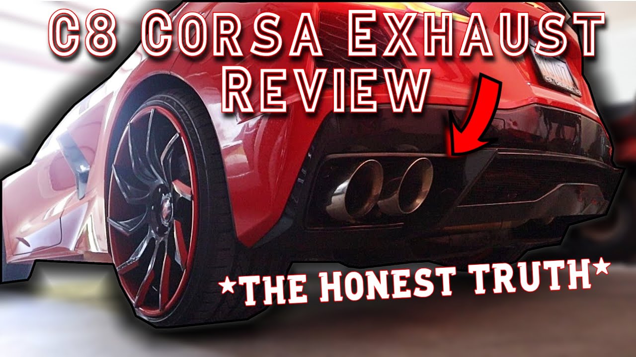 C8 Corvette Corsa Extreme Exhaust Review !! Honest Review and Sound
