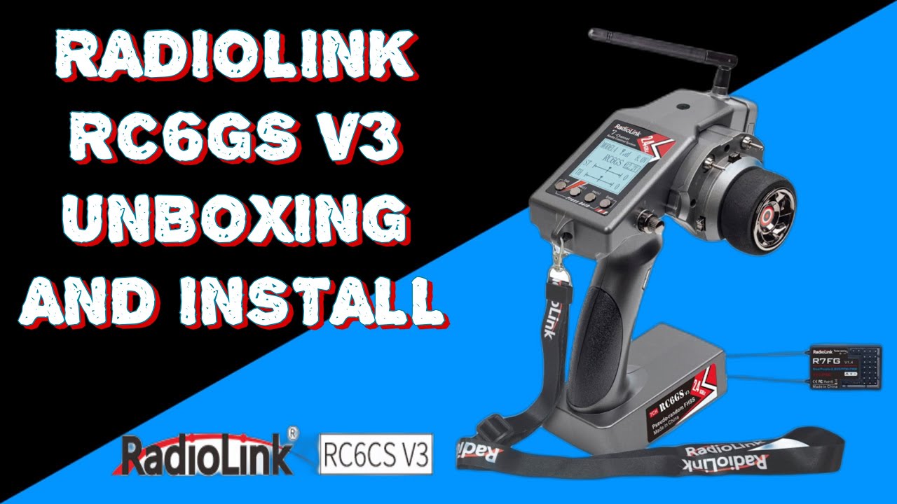 RADIOLINK RC6GS V3 - YouTube
