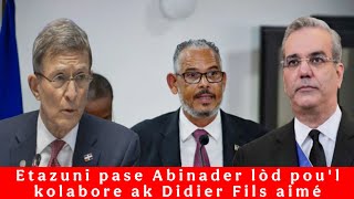 Abinader asks Chita to meet with Didier Fils Aimé/Cuban gas ends/Mexico sends aid to Cuba despite...