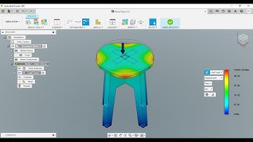 Fusion 360 - Tutorial - Simulation Static Stress