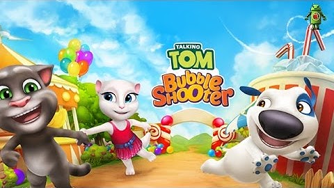 Talking Tom Bubble Shooter (iOS/Android) Gameplay HD