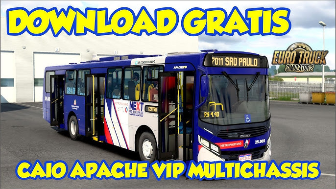 Caio Apache VIP IV – 17.230 ODS - Padrão SPTrans (Fase 2) para Proton Bus -  AD Gaming Mods
