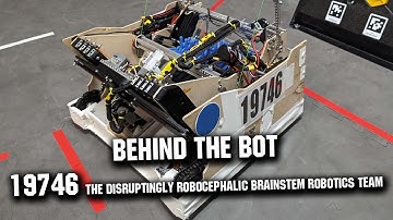 Behind the Bot | 19746 The Disruptingly Robocephalic BrainSTEM Robotics Team | CENTERSTAGE FTC Robot