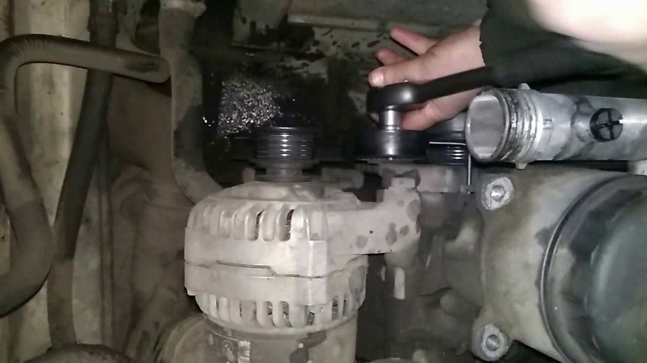 замена натяжного ролика бмв е36