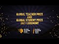 Global teacher prize 2021 ceremony