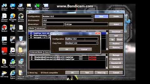 How to download and install Optifine 1.6.2 (with magic launcher)