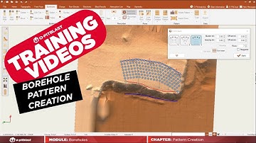 Video 15   Borehole Module   Pattern creation