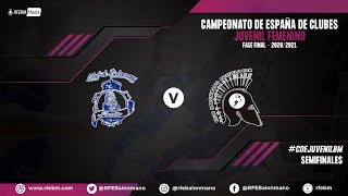 #CDEJuvenilBM Femenino - Semifinales | Balonmano Porriño : Soliss Pozuelo de Calatrava