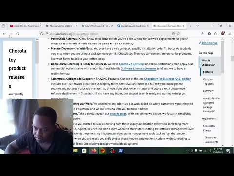 Installing and using Windows Chocolatey
