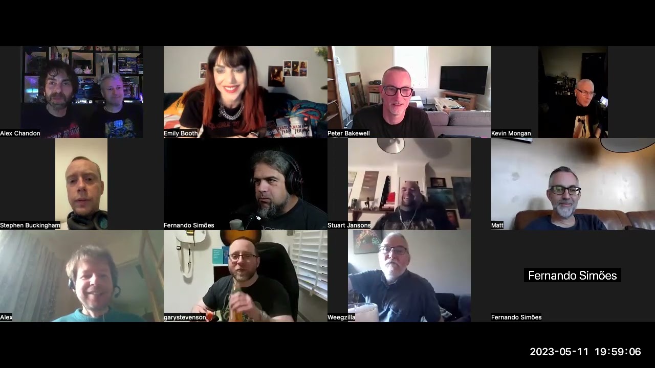 CRADLE OF FEAR LIVE COMMENTARY with Emily Booth and Alex Chandon