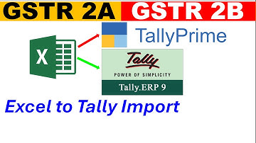 GSTR 2A / GSTR-2B Import from EazyAUTO4 Excel to TallyPrime4.0