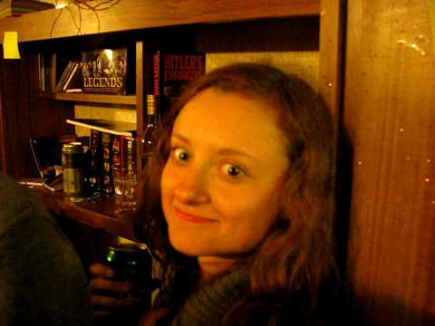 Allanhill farm 2009 - after party in Wojtek's caravan (part 2/3)