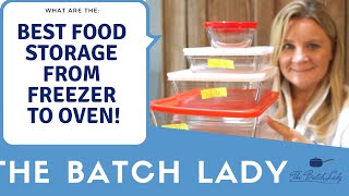 Best food Storage from the Freezer to the oven! 