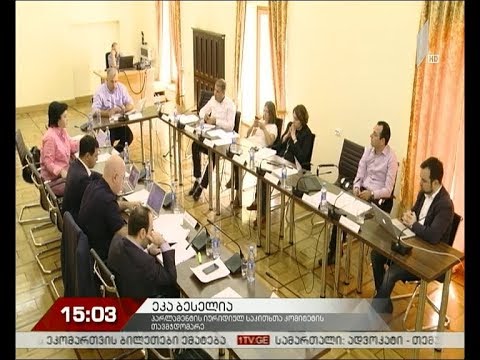 საგამოძიებო კომისიის სხდომა