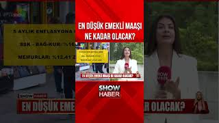 4 milyon emekli bu sorunun yanıtını arıyor! #showanahaber #shorts