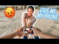 I STEAL HER PHONE (Epic Parkour POV Chase) 4K