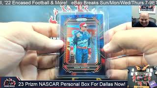 2023 Panini Prizm NASCAR Personal Box For Dallas R 6 6 24