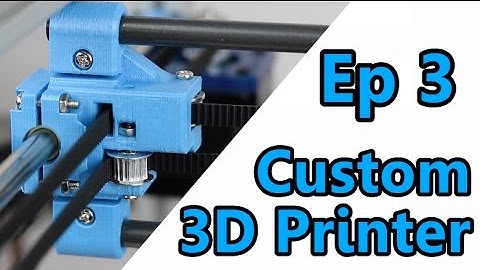 Joining X to Y, my favourite bit - 3D Printer Scratch Design and Build Log - Episode 3