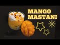 How to make mango mastani  amazing mango milkshake  bindass banglorean