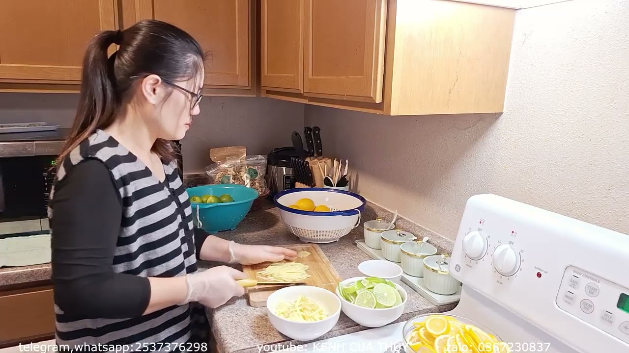 Chanh gừng ngâm mật ong