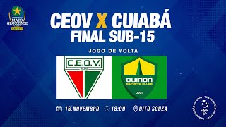 OPERÁRIO CEOV x CUIABÁ | MATO-GROSSENSE SUB-15