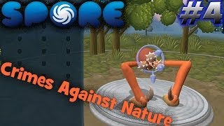 TO LAND! - Let's Play SPORE Gameplay Walkthrough with Commentary Part 4