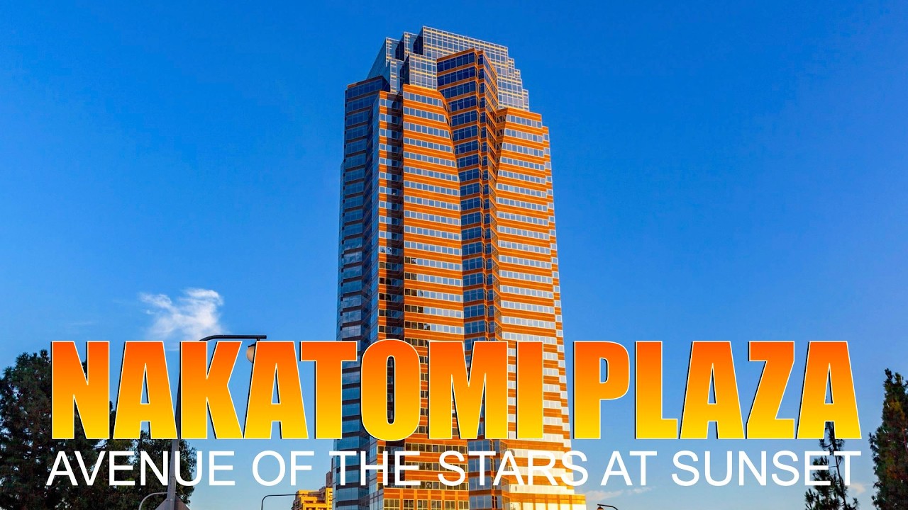 Nakatomi Plaza at Sunset: Driving 'Die Hard' (Avenue of the Stars