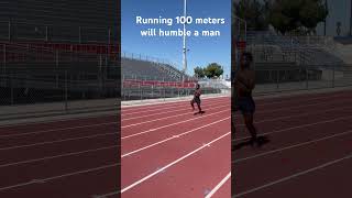 Thought I Was Running Fast Turns Out I Ran A 14 Second 100 Meters