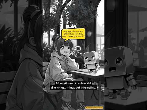 The Ethical Upgrade! #ai #comics #story #learning #ethics #education #learning #machinelearning