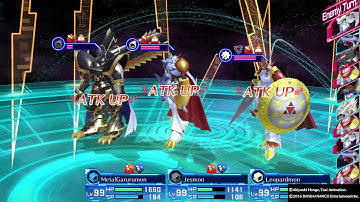 DIGIMON STORY CYBER SLEUTH Vs Gallantmon, Omnimon, & Alphamon
