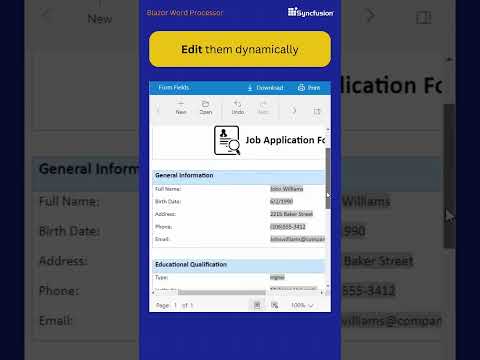 Create Fillable Forms