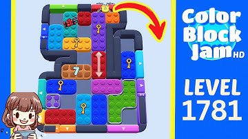 Color Block Jam Level 925 (1781) Solution Walkthrough