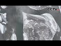 雾气腾腾！黄河宁夏吴忠段出现“水煮黄河”奇观 | CCTV