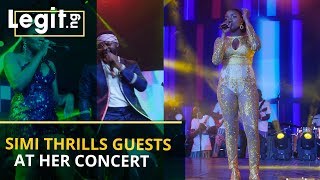 Simi, Falz wow audience with amazing performance at her concert | Legit TV