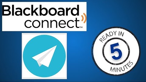 Learn Blackboard Connect in Less Than 5 Minutes