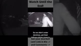 Dominos Driver Caught On Ring Cam Stealing Package #SHORTS