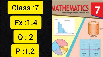 class : 7 ex :1.4 Q : 2 part :1,2 verify the associative properties