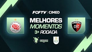 MELHORES MOMENTOS | CEARENSE SÉRIE B 2026 | 3ª RODADA GUARANY 0x1 CAUCAIA