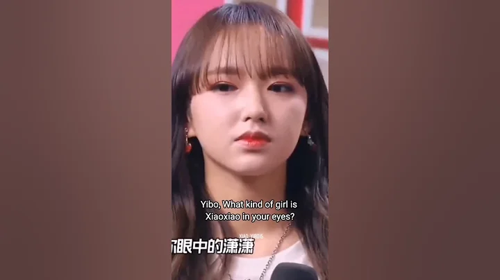 Wang yibo's ideal girl, then wang yibo and chengXiao looking each other |Boxiao - DayDayNews
