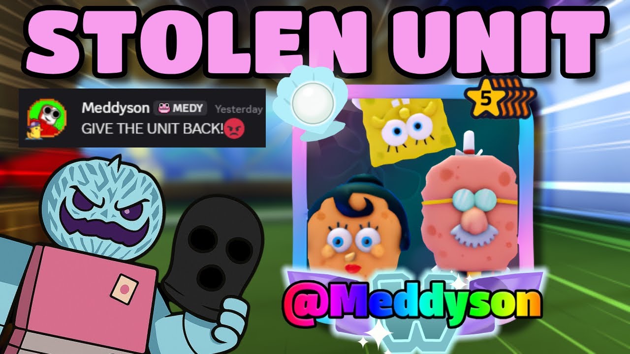 I STOLE MEDDYSONTD'S UNITS AND BROKE A RECORD.. (SpongeBob TD)