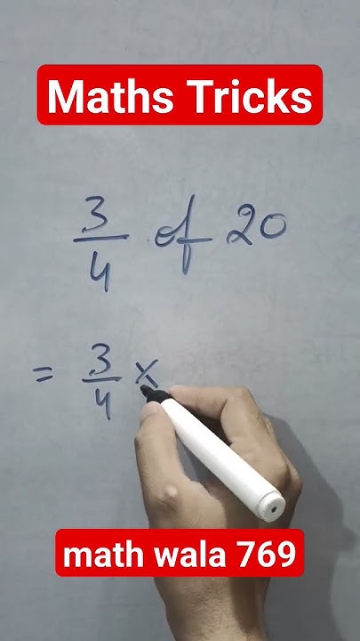 3-4-of-20-ki-value-kya-hogi-shorts-ytshorts-shortsfeed-mathstricks