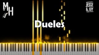 Jesse & Joy - Dueles (Piano Cover + Sheets + MIDI)|Magic Hands screenshot 1