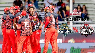 GT20 Canada Season 3 | Qualifier - 2 Highlights | Vancouver Knights vs Montreal Tigers