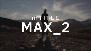 mTitle MAX 2 - Final Cut Pro X Plugin