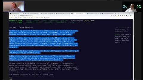 Advent of Code (AoC) Intro into coding challenge.
