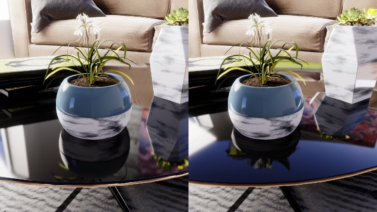 Having good reflection _Blender eevee 2.8_ using Weighted Normal