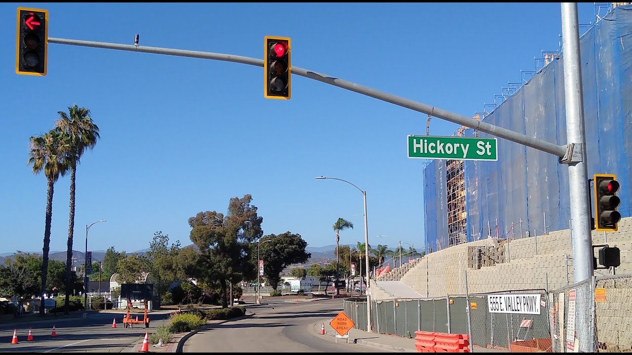 (AFTER) New McCain Traffic Lights (Valley Blvd & Hickory St)