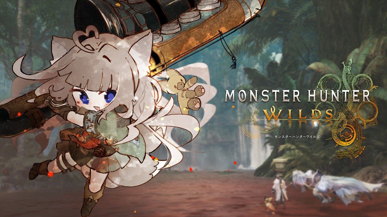 【もはや #雑談】カリピストがチャアク練習する！！！【狐花てん/Vsinger】#てんしゃちょGames #モンスターハンターワイルズ