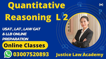Lecture 2 USAT | LAT | NTS | GAT | HAT | Math MCQs Quantitative Reasoning #usat #usat2022 #NTS #hec